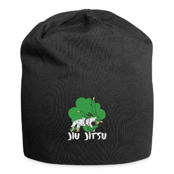 Jiu Jitsu Shamrock Irische Kampfkunst St Patricks - Jersey-Beanie - Schwarz - Vorne
