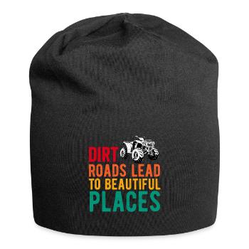 4 Roues Pour Hommes Grand-Père VTT Quad Bike Racing - Bonnet en jersey - noir - Devant