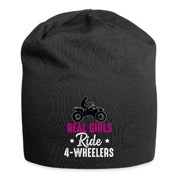 4 Roues Pour Hommes Grand-Père VTT Quad Bike Racing - Bonnet en jersey - noir - Devant