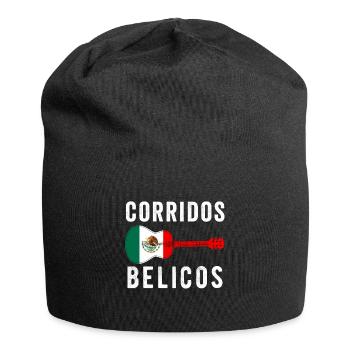 Corridos Belicos Tumbados Merch Camiseta Música - Jersey Beanie - black - Front