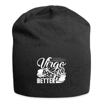 Virgo Virgo Does It Better Horoscope - Jersey Beanie - black - Front