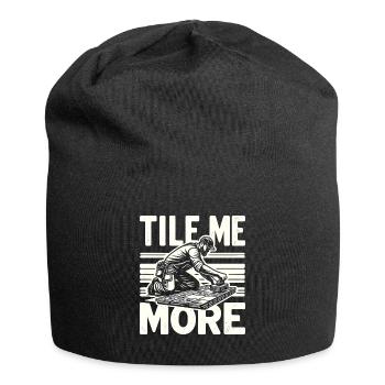 Tiler Flooring Job Tiler - Jersey Beanie - black - Front