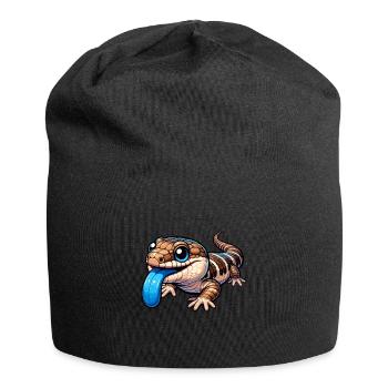 Collectionneur de lézard amoureux des reptiles - Bonnet en jersey - noir - Devant