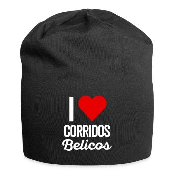 Corridos Belicos Tumbados Merch Camiseta Música - Jersey Beanie - black - Front