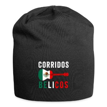 Corridos Belicos Tumbados Merch Camiseta Música - Jersey Beanie - black - Front