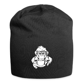 Café de singe - Bonnet en jersey - noir - Devant