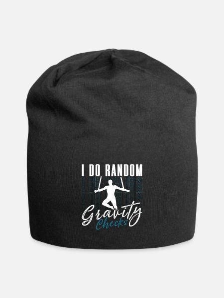 Aerialist I Do Random Gravity Checks Aerial Hoop - Jersey-Beanie - Schwarz