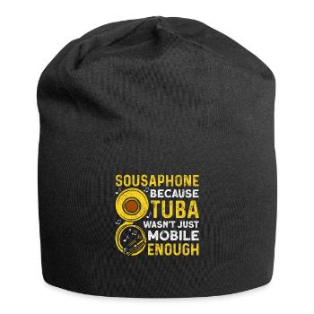 Funny Sousaphone Brass Band Player Marschband - Jersey-Beanie - Schwarz - Vorne
