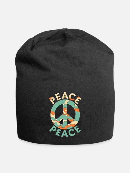 FRIEDE - Jersey-Beanie - Schwarz