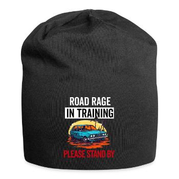 Neue Fahrschüler Mädchen Frauen Mutter Tochter - Jersey-Beanie - Schwarz - Vorne