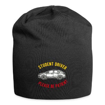 Neue Fahrschüler Mädchen Frauen Mutter Tochter - Jersey-Beanie - Schwarz - Vorne