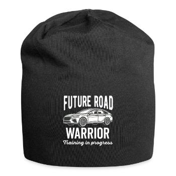 Neue Fahrschüler Mädchen Frauen Mutter Tochter - Jersey-Beanie - Schwarz - Vorne