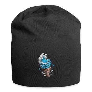 Glace - Bonnet en jersey - noir - Devant