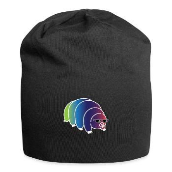 Cool Tardigrade Rainbow - Jersey Beanie - black - Front