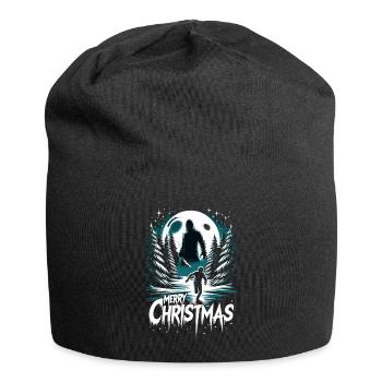 Merry Christmas Festive Slasher Candy Cane Menace - Jersey-Beanie - Schwarz - Vorne