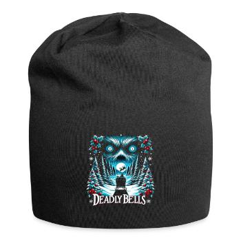 Deadly Bells - Menacing Sleigh Bells Christmas - Jersey-Beanie - Schwarz - Vorne