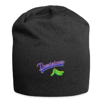 Dominican Flag RD Dominican Republic Baseball - Jersey Beanie - black - Front