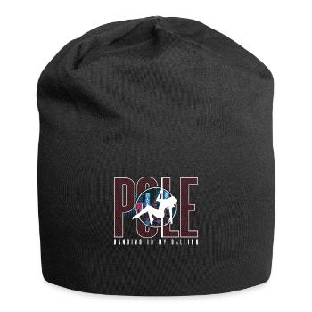 Pole Dancing Is My Calling Pole Fit Pole Dancer - Jersey Beanie - black - Front