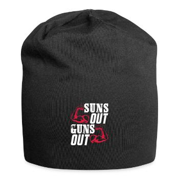 Bodybuilder Body Building Fitness Gym cadeau - Bonnet en jersey - noir - Devant