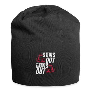 Bodybuilder - Jersey-Beanie - Schwarz - Vorne