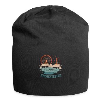Kirmestester Jahrmarkt Volksfest Rummelplatz - Jersey-Beanie - Schwarz - Vorne