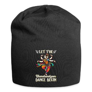 Indischer Tanz Indischer Volkstanz - Jersey-Beanie - Schwarz - Vorne