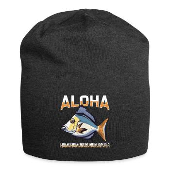 Humuhumunukunukuapua'a Riff-drückerfisch - Jersey-Beanie - Anthrazit - Vorne