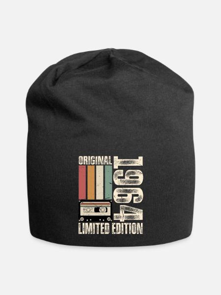 60. Geburtstag 1964 Jahrgang Retro Vinatge - Jersey-Beanie - Schwarz
