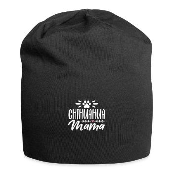 Chihuahua Dog Dog School Dog Owner Gift - Jersey Beanie - black - Front