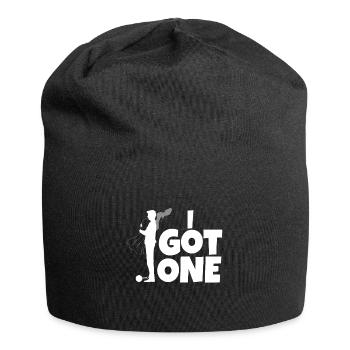 I Got One Bräutigam - Jersey-Beanie - Schwarz - Vorne