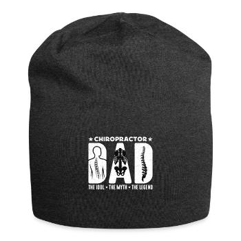 Chiropractor Dad The Idol Osteopath Chiropractors - Jersey-Beanie - Anthrazit - Vorne