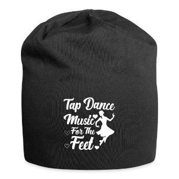 Appréciation du professeur de claquettes pour les filles - Bonnet en jersey - noir - Devant