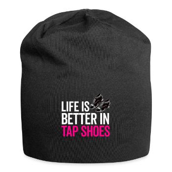 Appréciation du professeur de claquettes pour les filles - Bonnet en jersey - noir - Devant