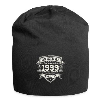 December Vintage 1999 24th Birthday Vintage - Jersey Beanie - black - Front