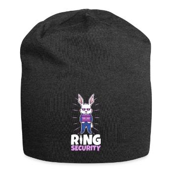 Ring Security Wedding - Jersey-Beanie - Anthrazit - Vorne