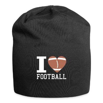 Declaration of love to football - Jersey Beanie - black - Front