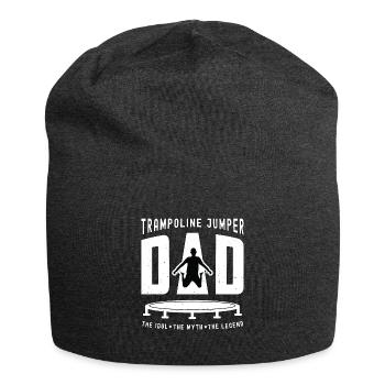 Trampoline Jumper Dad The Idol Trampoline Lover - Jersey-Beanie - Anthrazit - Vorne