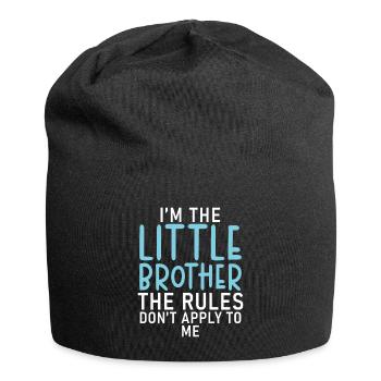 Little Brother Gifts - Jersey Beanie - black - Front