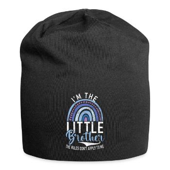 Little Brother Gifts - Jersey Beanie - black - Front
