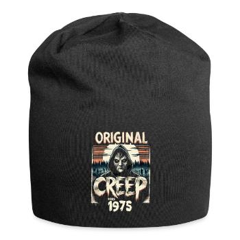 Vintage Creep depuis 1975 - anniversaire d’horreur rétro - Bonnet en jersey - noir - Devant