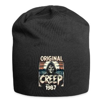 Vintage Creep depuis 1987 - anniversaire d’horreur rétro - Bonnet en jersey - noir - Devant