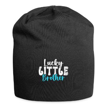 Little Brother Gifts - Jersey Beanie - black - Front