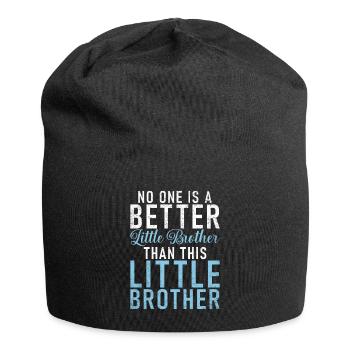 Little Brother Gifts - Jersey Beanie - black - Front