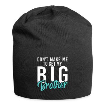 Little Brother Gifts - Jersey Beanie - black - Front
