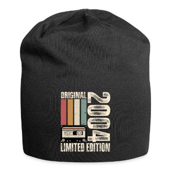20ème Anniversaire 2004 Vintage Rétro Vintage - Bonnet en jersey - noir - Devant