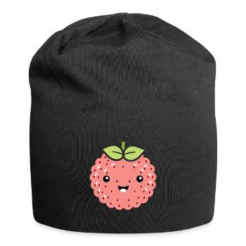 Fruit Humour little lychee - Jersey Beanie - black - Front