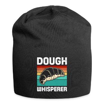 Dough Whisperer Baking Lover Baking Bakery - Jersey Beanie - black - Front