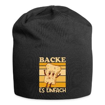 Bake It Easy Toast Bread Baker Bake - Jersey Beanie - black - Front