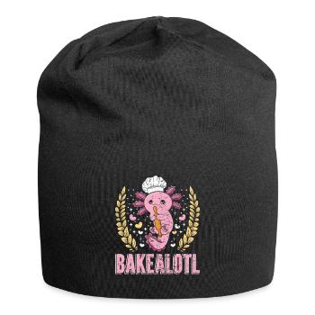 Boulangerie Bakealotl Amateurs de pâtisserie Cuisson du pain - Bonnet en jersey - noir - Devant