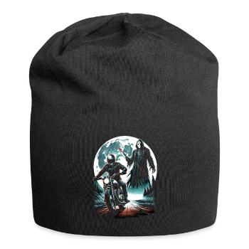 Midnight Rider's Nightmare: Moonlit Slasher Chase - Jersey-Beanie - Schwarz - Vorne